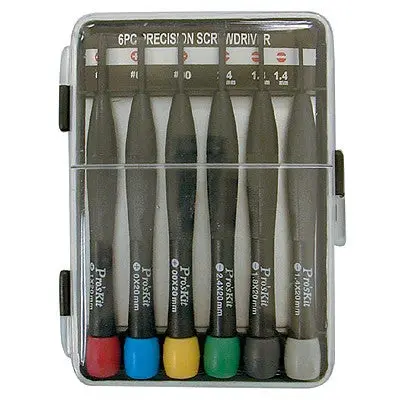 Mini Screwdriver Set - 3 Phillips / 3 Slotted (Ct-810) 1