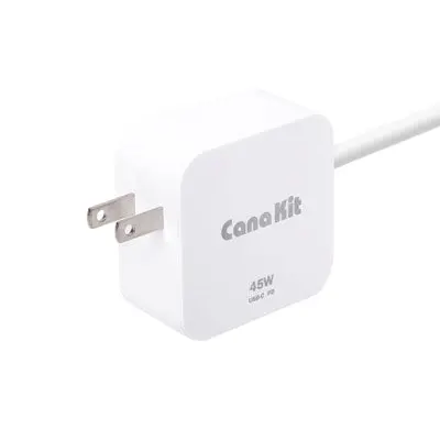 Canakit - Ac/Dc Adapter - 5.1Vdc 5A, For Raspberry Pi 5, Usb-C Plug (Dcar-Rsp-Pd-5A) 1