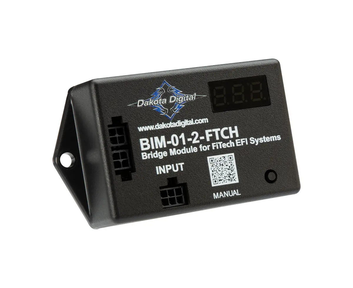 Dakota Digital Gauge Interface - Speedometer / Tachometer / Temperature / Boost / Air/Fuel Ratio / Gear Position - Fitech Ls - Black 1