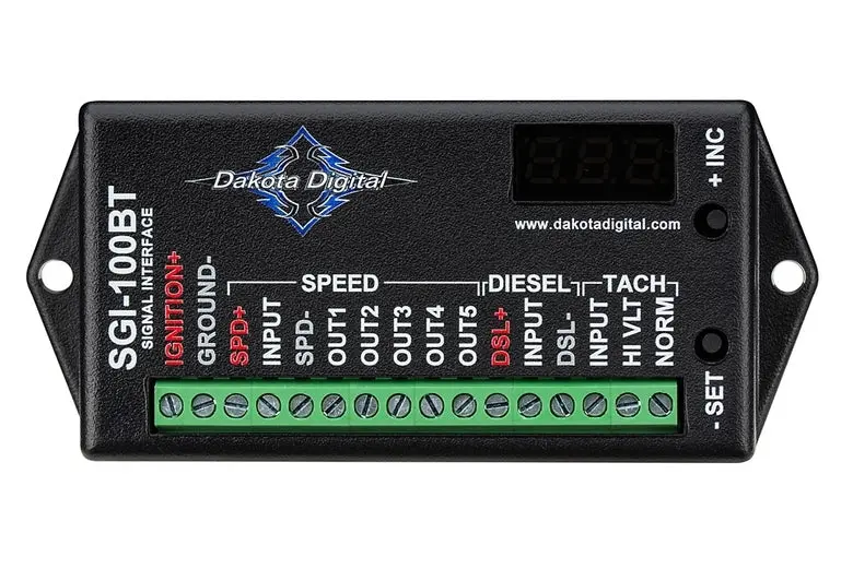 Dakota Digital Gauge Interface - Speedometer / Tachometer - Gas / Diesel 1