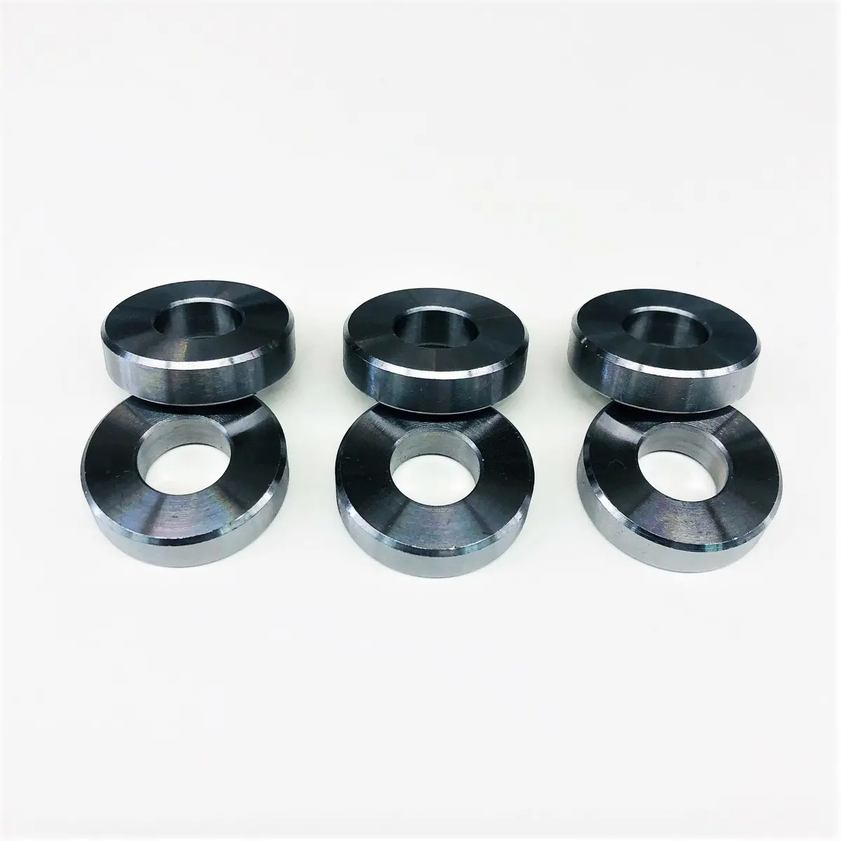 Drag Race Solutions Torque Converter Spacers - 1 In Od - 7/16 In Id - 0.250 In Thick (Set Of 6) 1