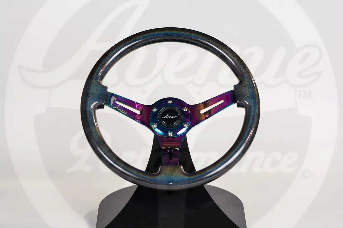 Avenue Stardust/ Neochrome Spokes Steering Wheel 1