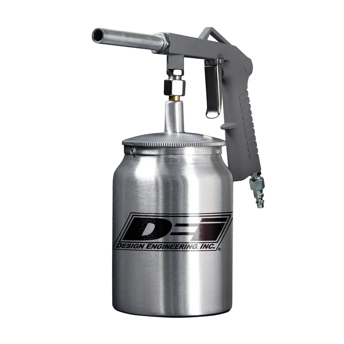 Design Engineering Atac Paint Gun - Pneumatic Air Feed - 25 Oz Canister - Brushed 1