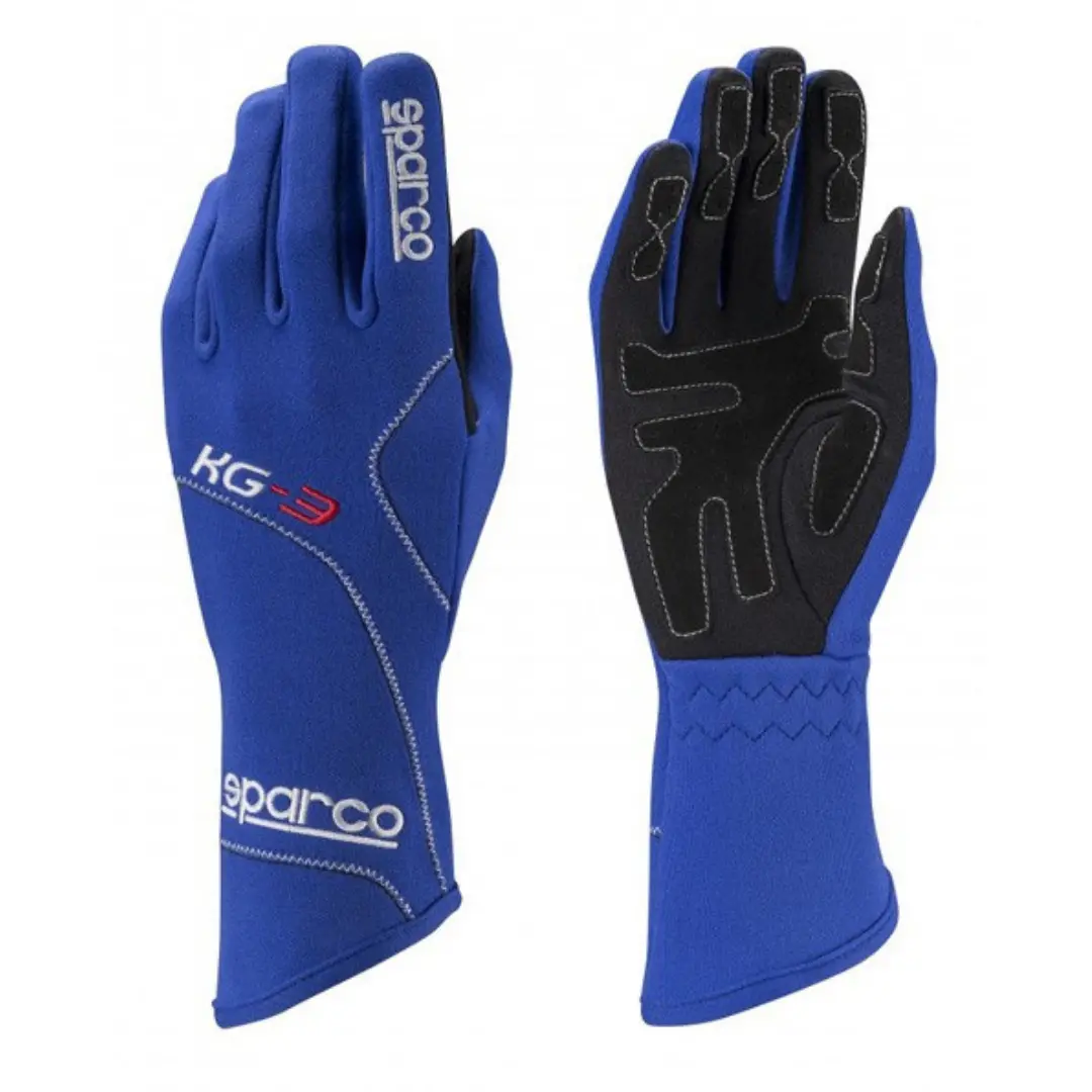 Guantes Sparco Karting Blizzard Kg-3 Azul 1