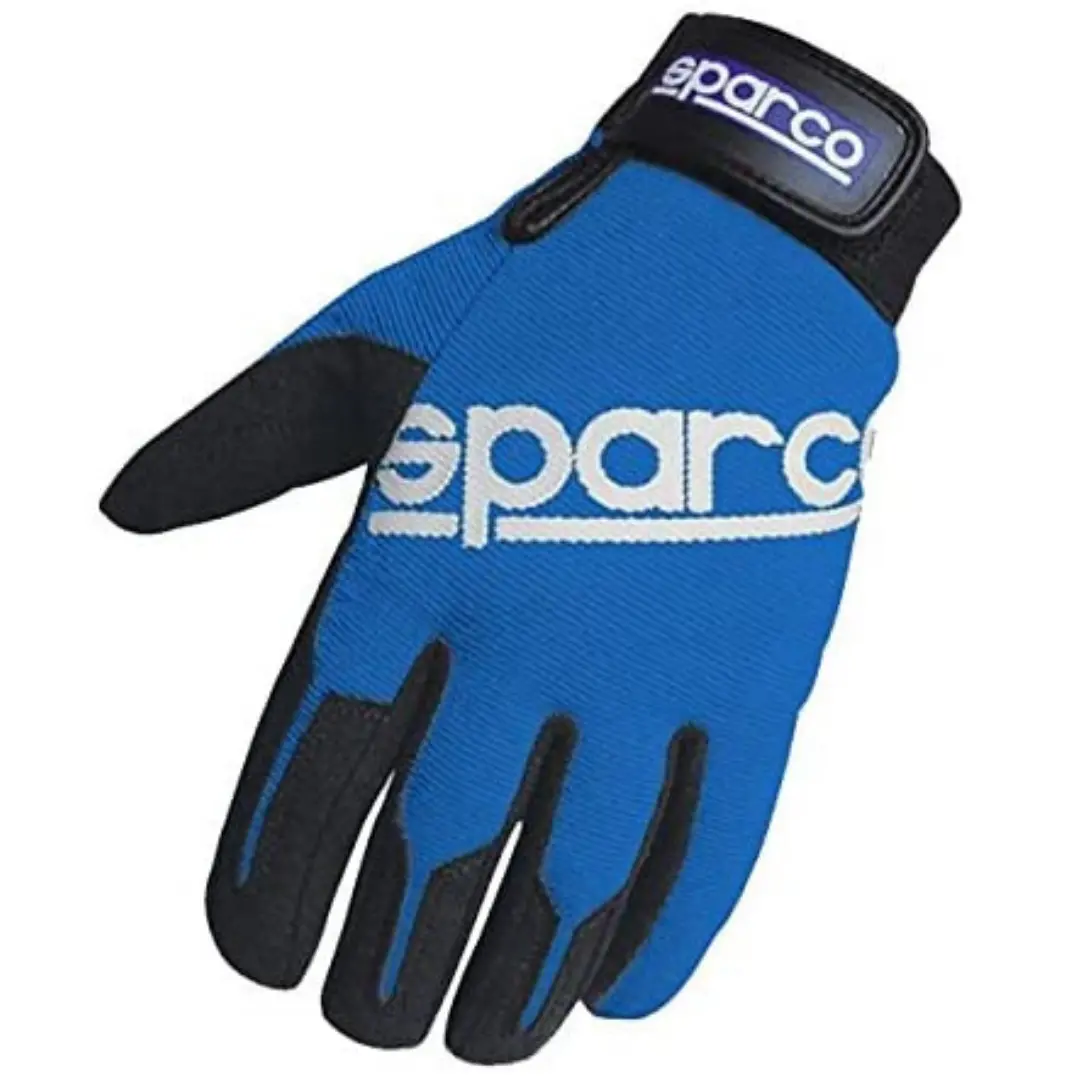 Guantes Sparco Mecánico Meca 2 Azul 1