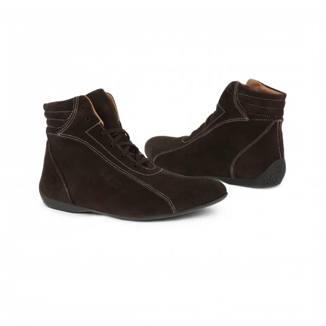 Zapatos Sparco Fashion Monza-Gp Piel Vueta Marrón 1