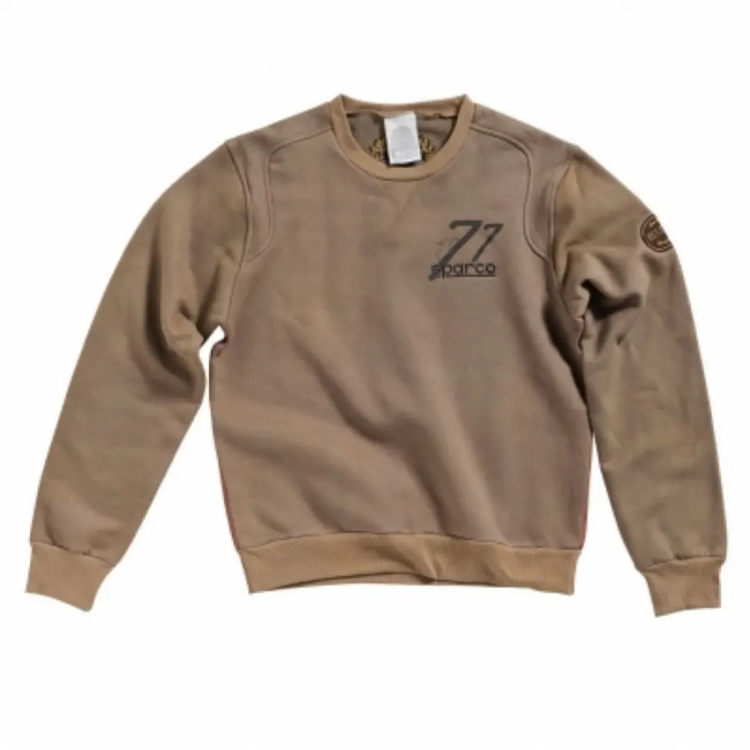 Sudadera Sparco Fashion Hombre Beige 1