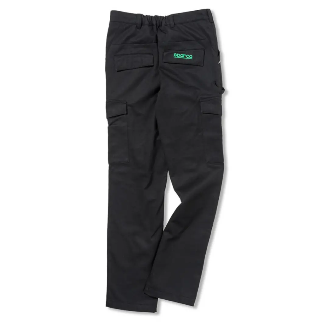 Pantalones Sparco Mecánico Largo Negro 1