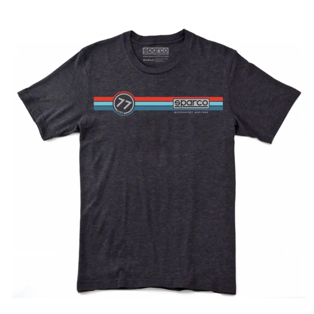 Camiseta Sparco Merchandising Circuit Negro 1