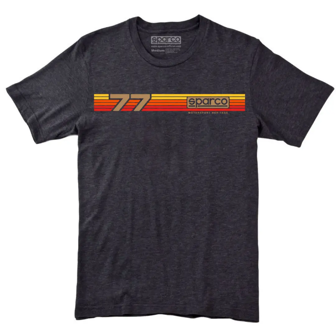 Camiseta Sparco Merchandising Rally Negro 1