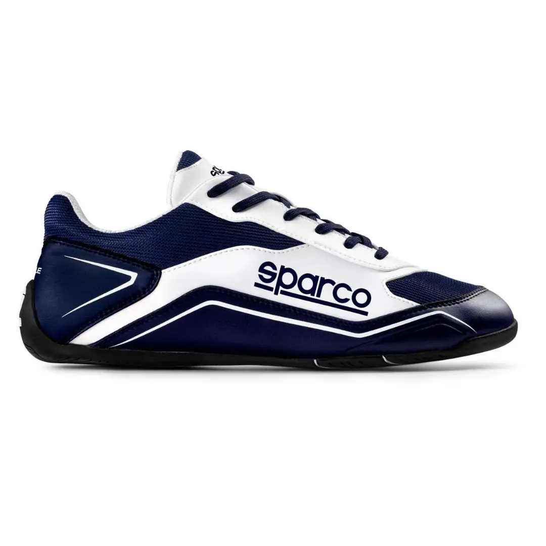Zapatos Sparco S-Pole Azul Marino/Blanco 1