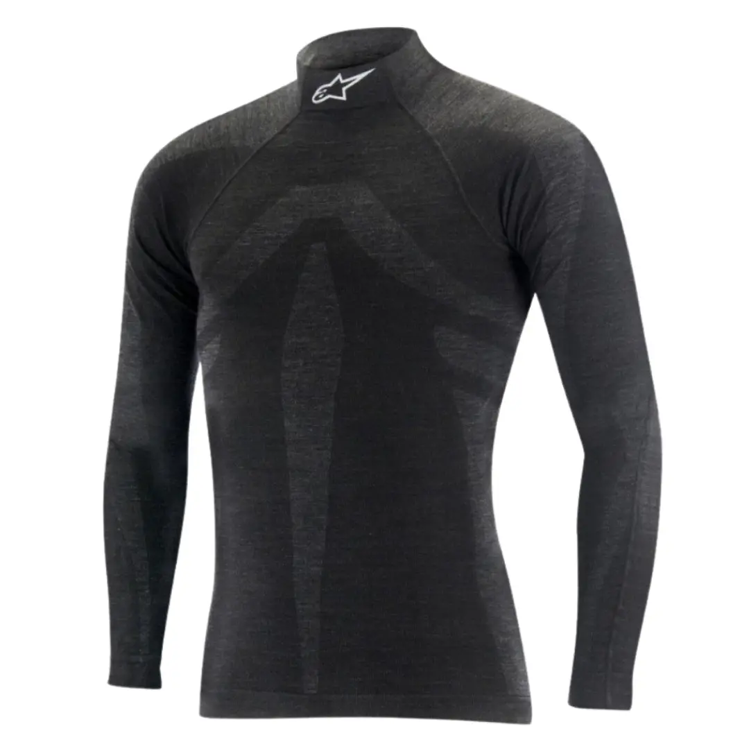 Camiseta Alpinestars Racing Zx Evo Negro/Gris 1