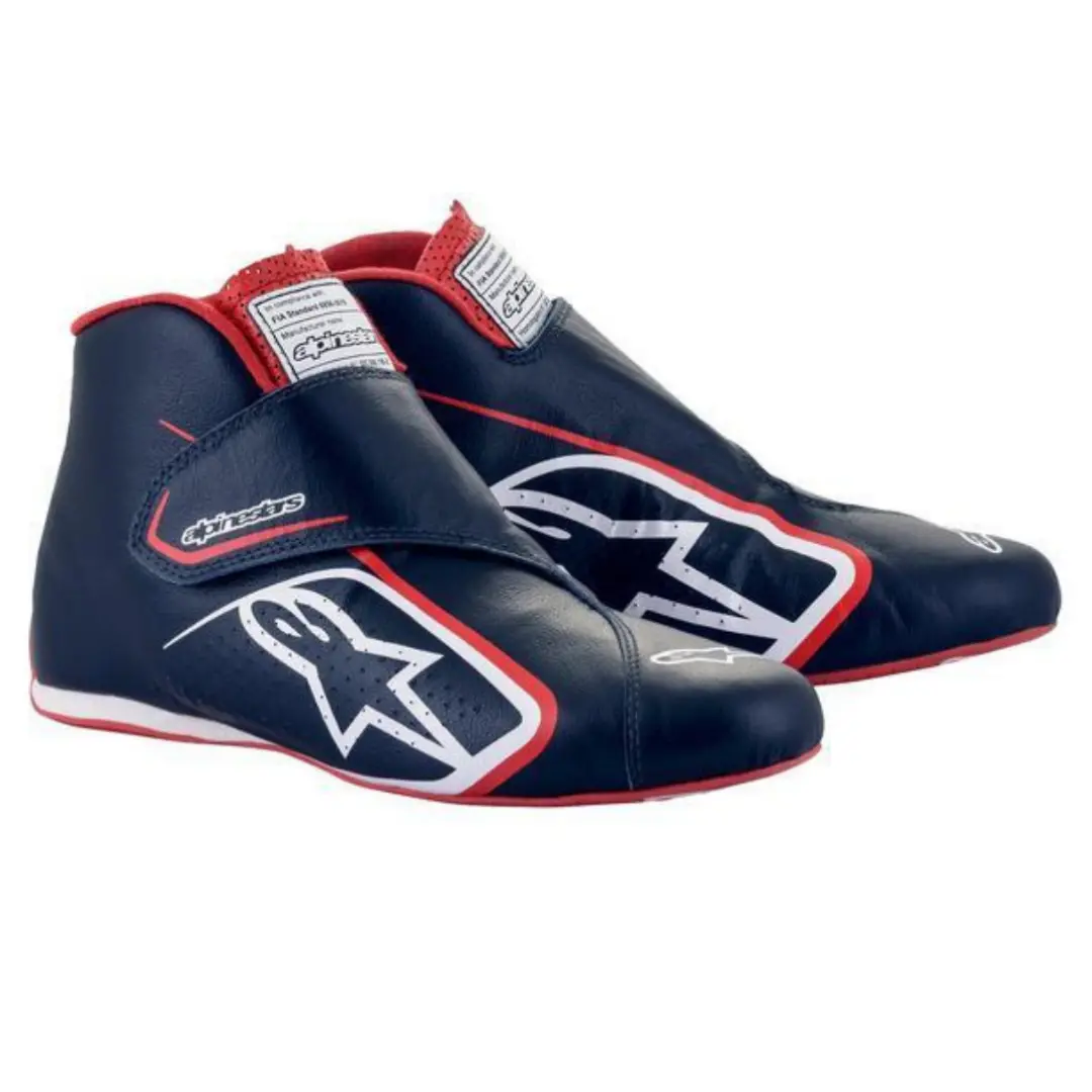 Botas Racing Alpinestars Supermono Azul/Blanco/Rojo | Fia 8856-2000 1