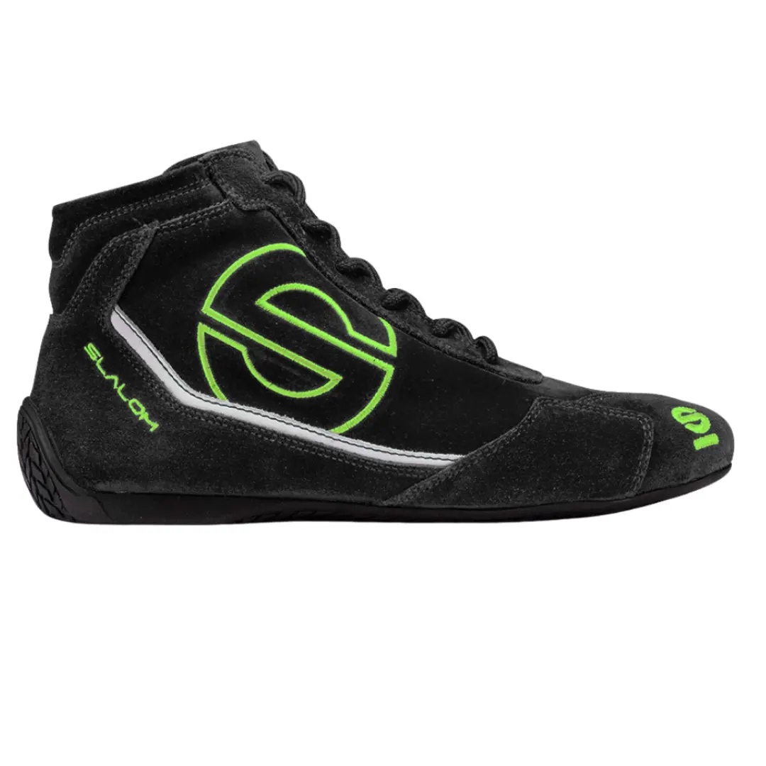 Botas Racing Sparco Slalom Rb-3 Negro/Verde |  Fia 8856-2000 1
