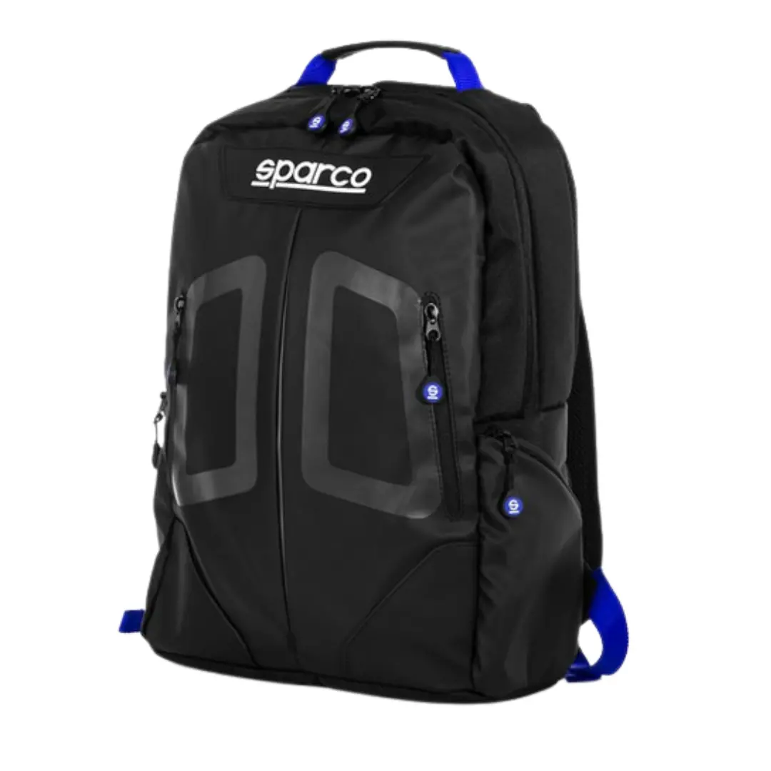 Mochila Sparco Stage Rucksack Negro/Azul 1