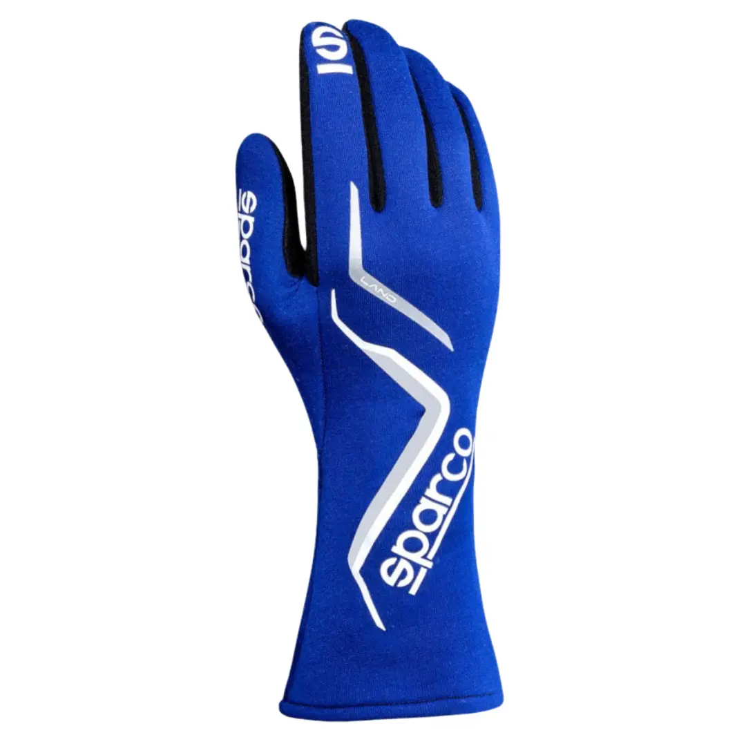 Guantes Sparco Racing Land 2022 Azul |  Fia 8856-2018 1