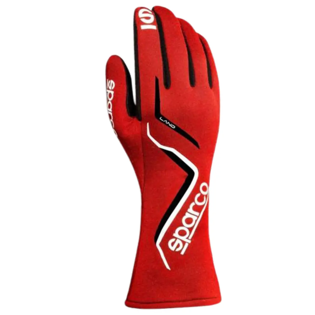 Guantes Sparco Racing Land 2022 Rojo |  Fia 8856-2018 1