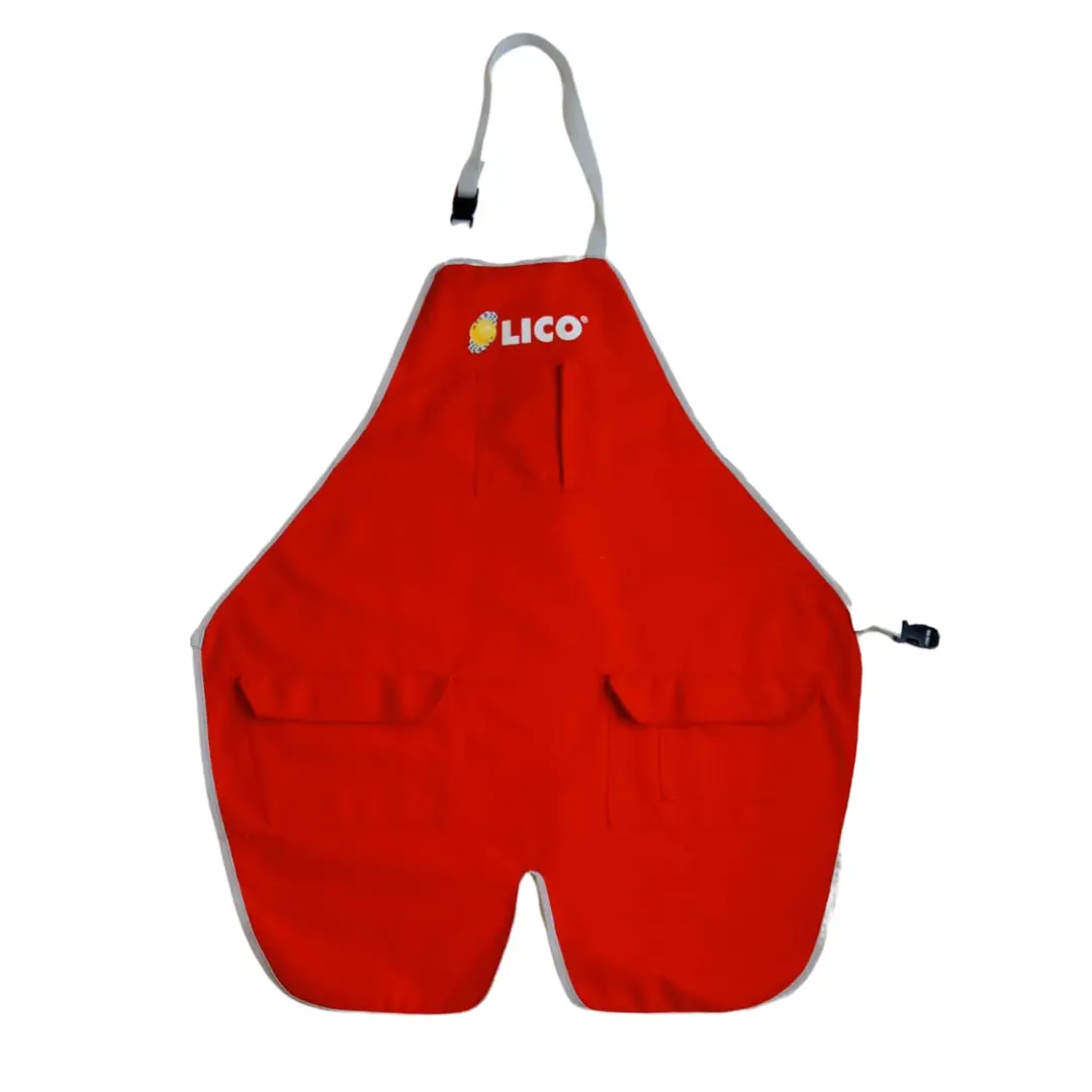 Delantal Lico Mecánico Rojo 1