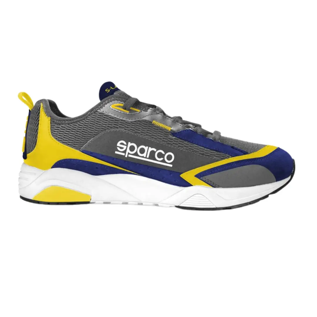 Zapatos Sparco S-Lane Azul/Gris/Amarillo 1
