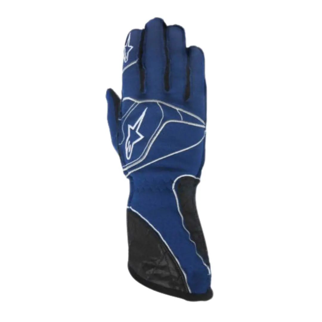 Guantes Alpinestars Racing Tech 1 Race Azul, Negro Y Blanco |  Fia 8856-2000 1