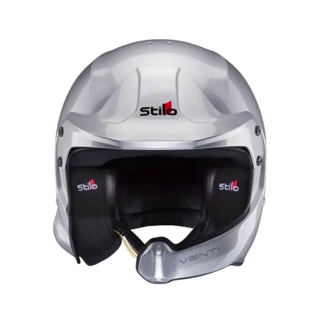 Casco Stilo Venti Wrc Composite Gris | Snell Sa2020 Fia 8859-15 Y Clips Hans Fia8858-10 1