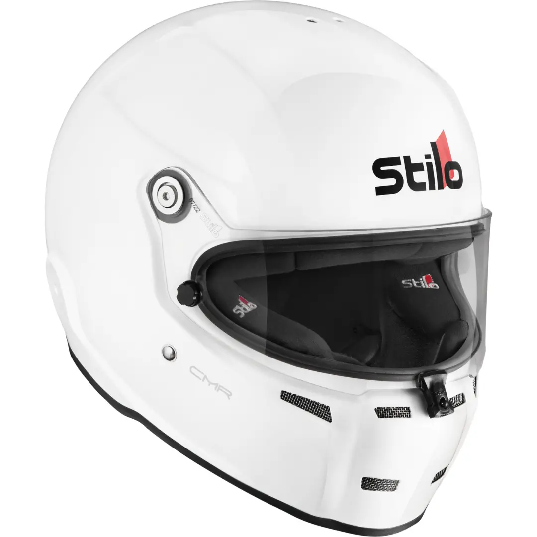 Casco Karting Stilo St5 Cmr Blanco Negro | Snell Cmr 2016 1