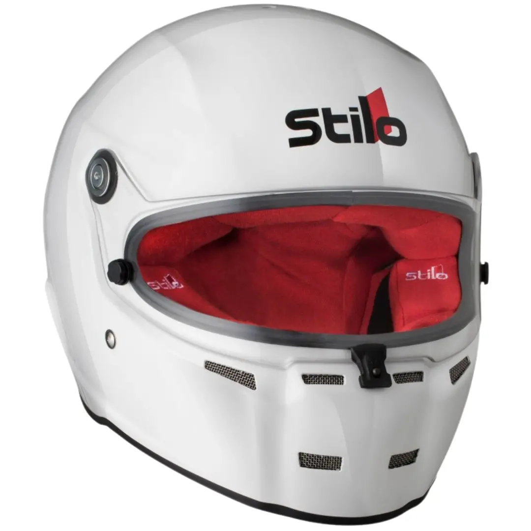 Casco Karting Stilo St5 Cmr Blanco Rojo | Snell Cmr 2016 1