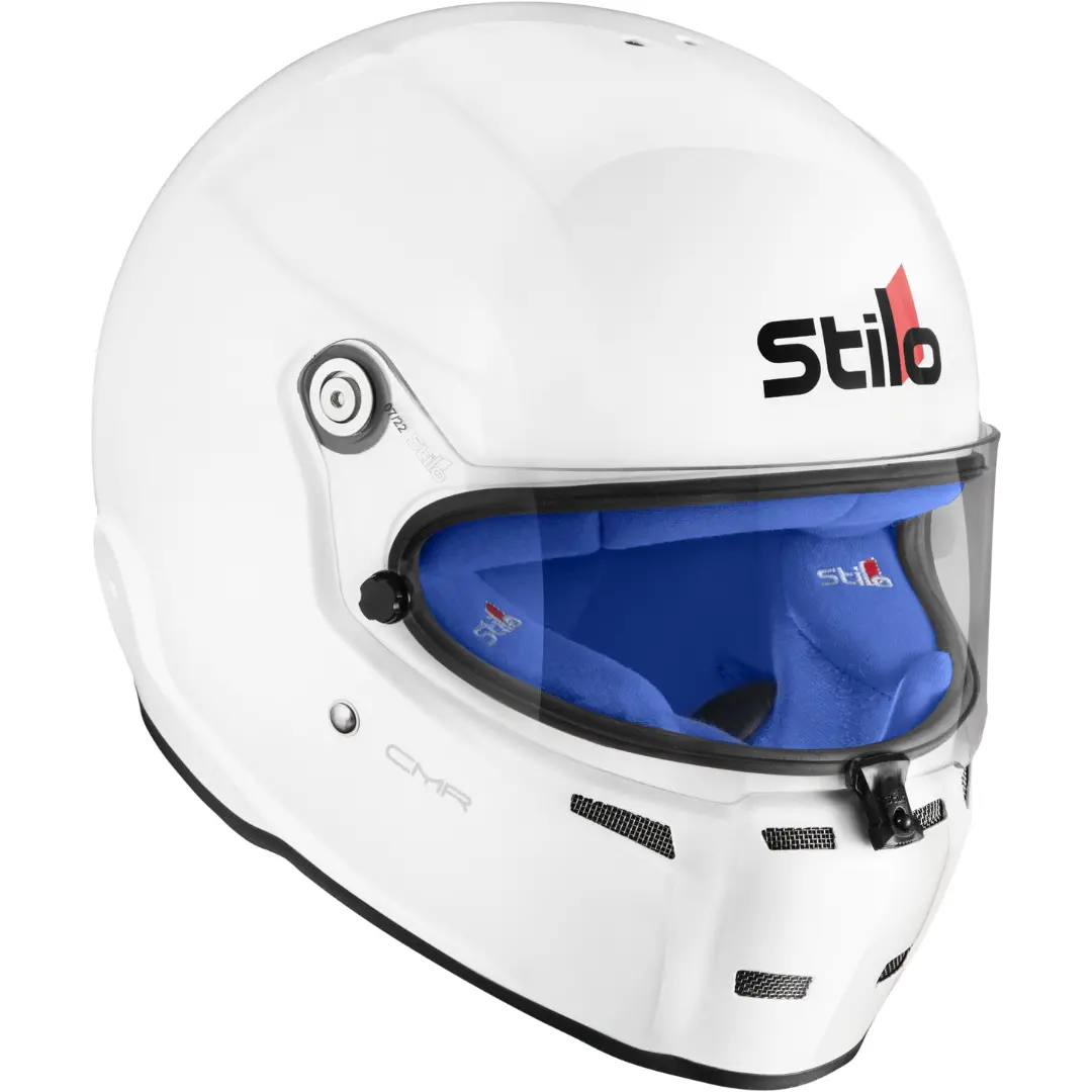 Casco Karting Stilo St5 Cmr Blanco Azul | Snell Cmr 2016 1