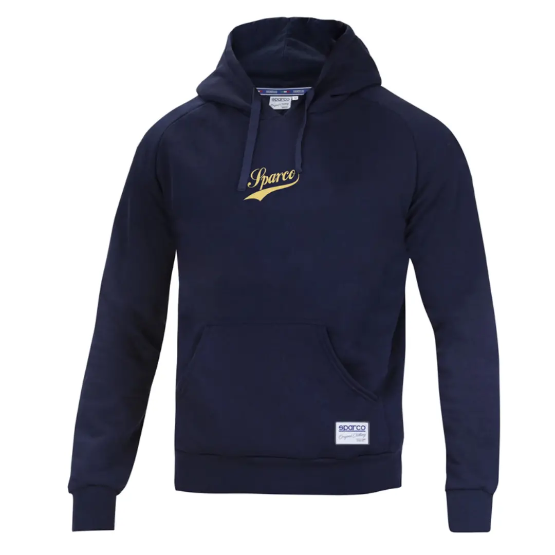 Sudadera Sparco Vintage Azul Marino 1
