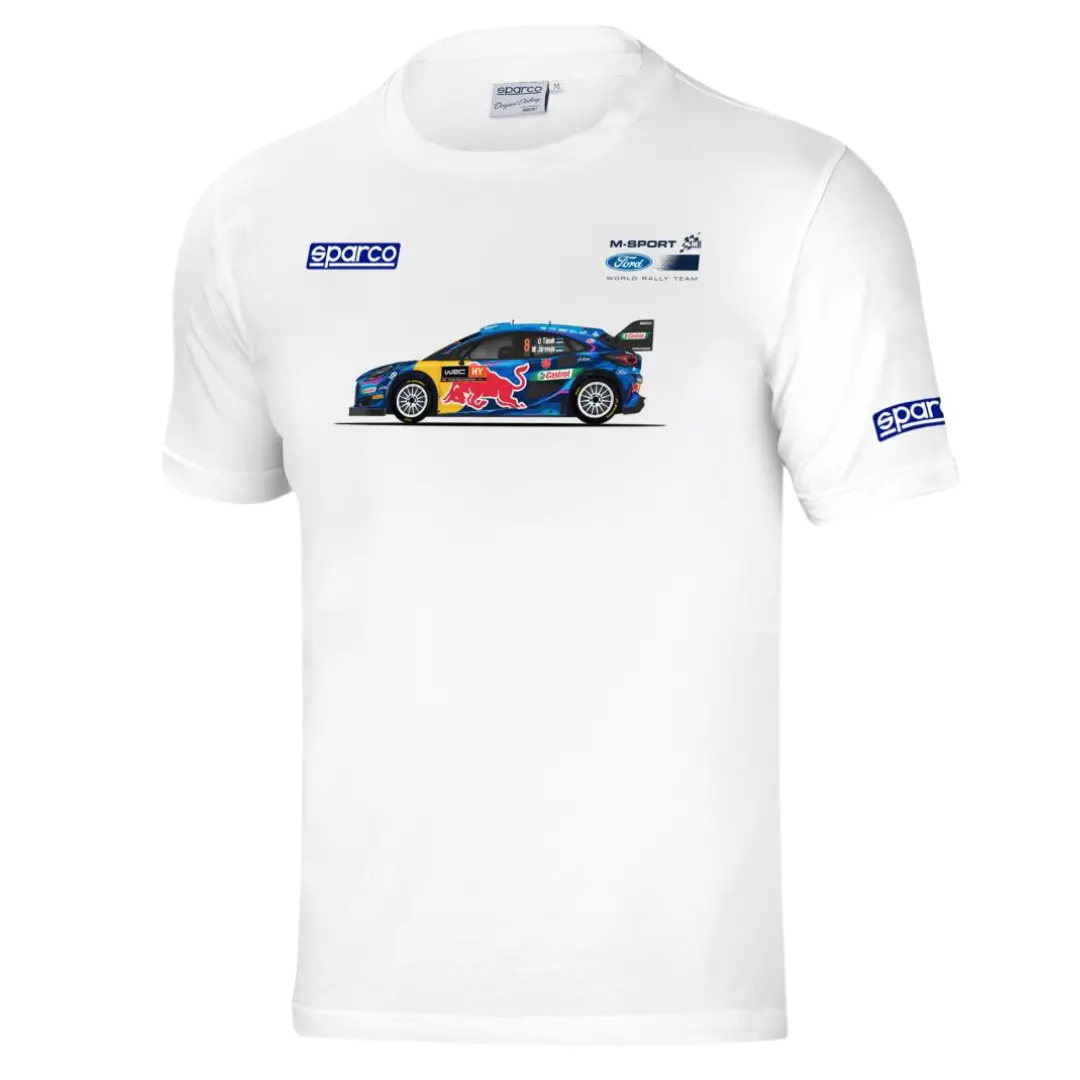 Camiseta Sparco M-Sport White 1