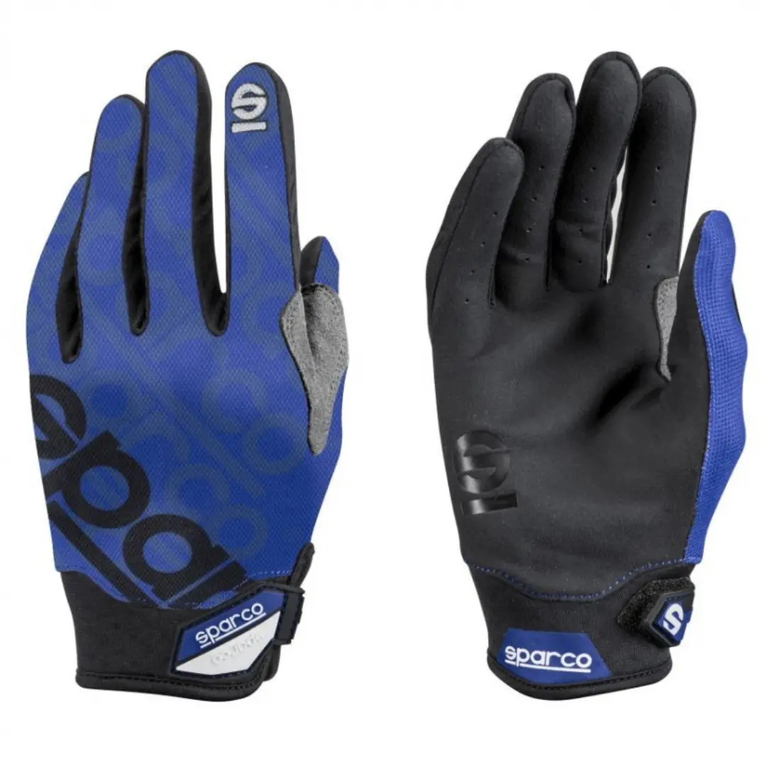 Guantes Sparco Mecánico/Gamming Meca-3 Azul 1