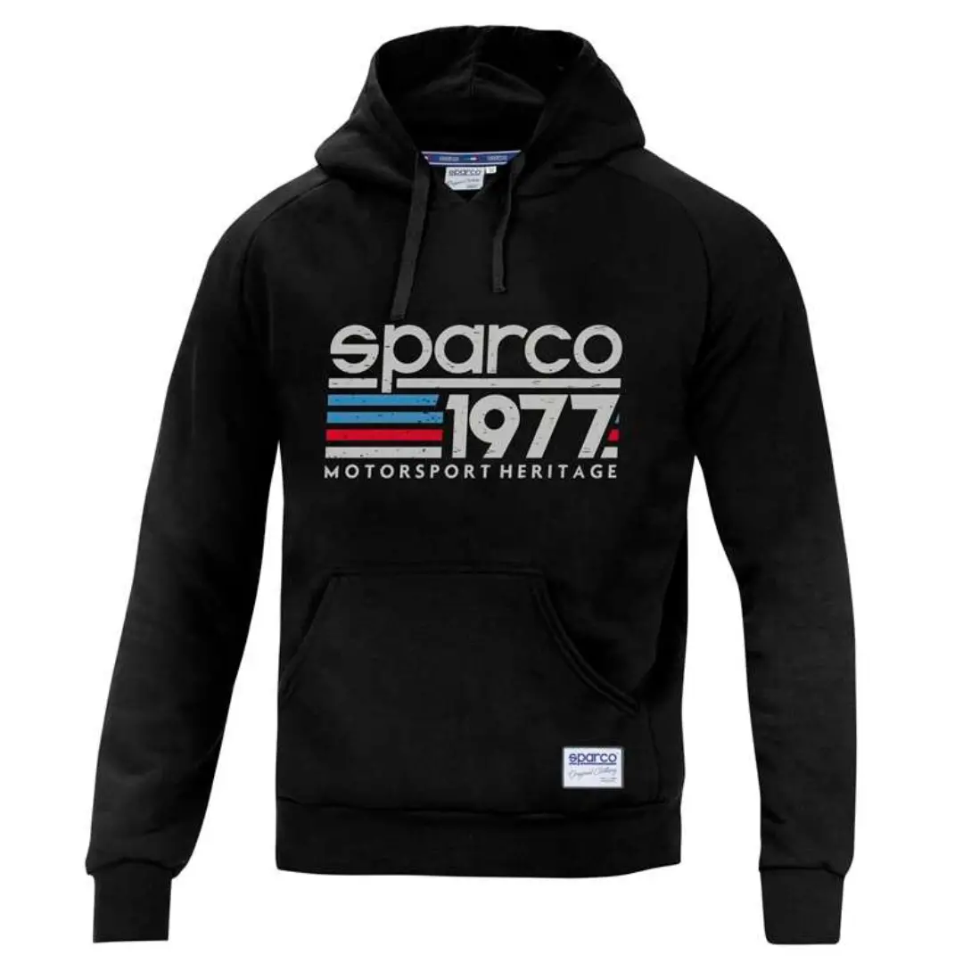 Sudadera Sparco 77 Negro 1