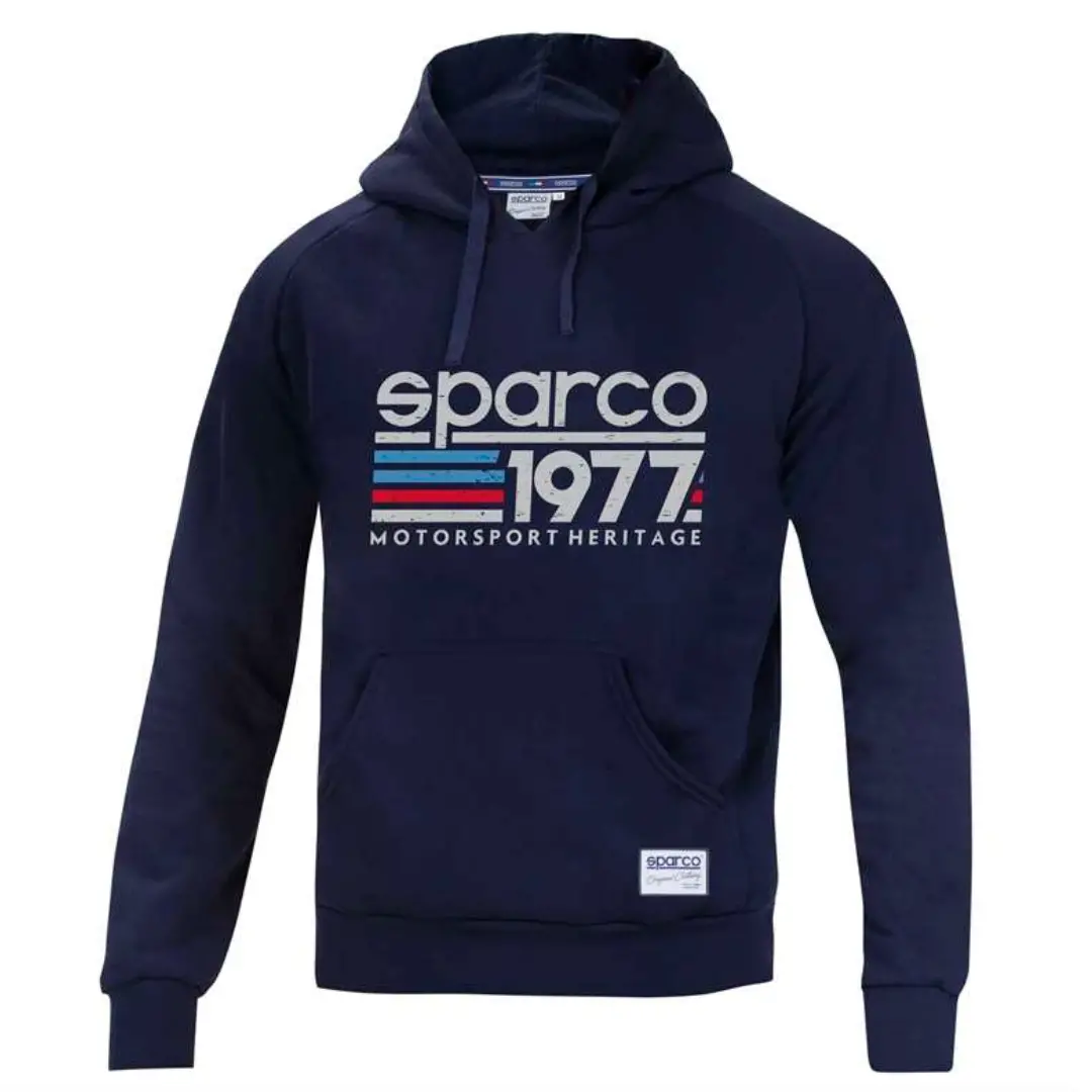 Sudadera Sparco 77 Azul Marino 1