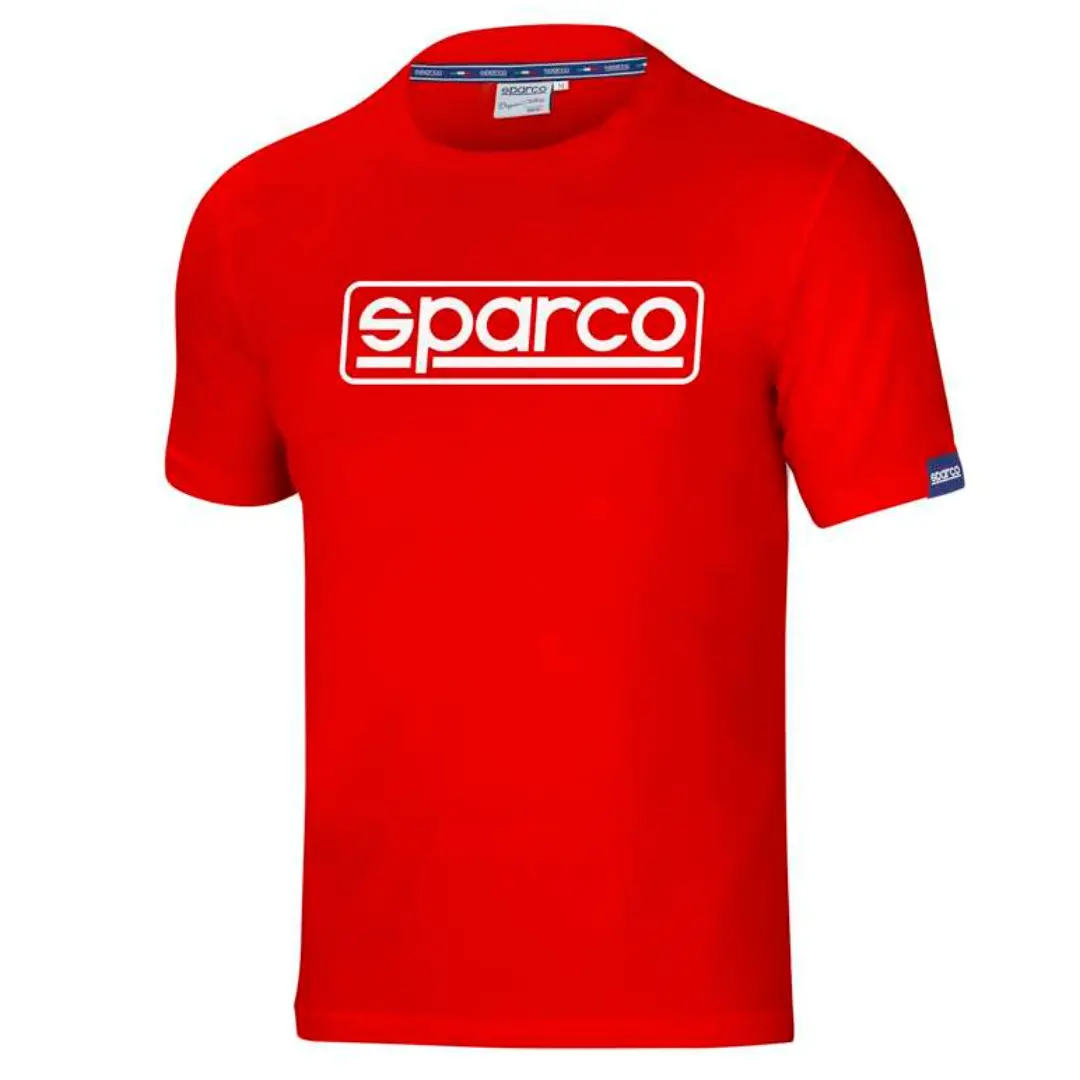 Camiseta Sparco Frame Rojo 1