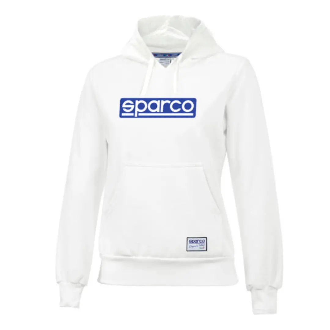 Sudadera Sparco Frame Mujer Blanco 1