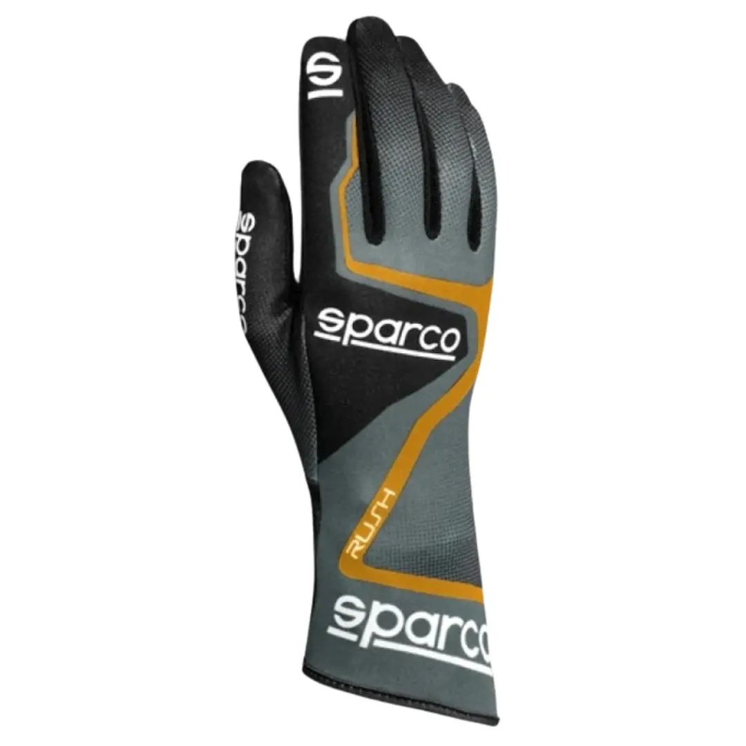 Guante Sparco Rush Karting Gris/Naranja 1