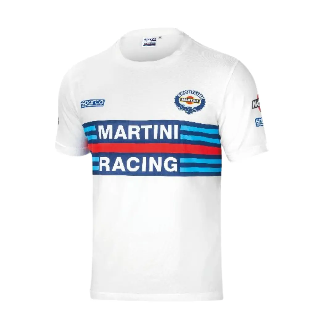 Camiseta Sparco Réplica Martini Racing Blanco 1