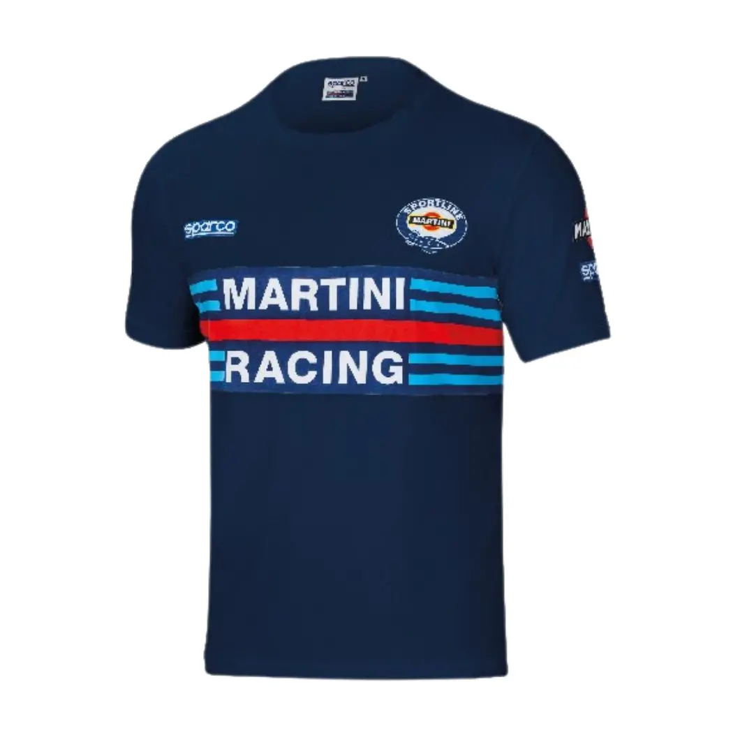 Camiseta Sparco Réplica Martini Racing Azul 1