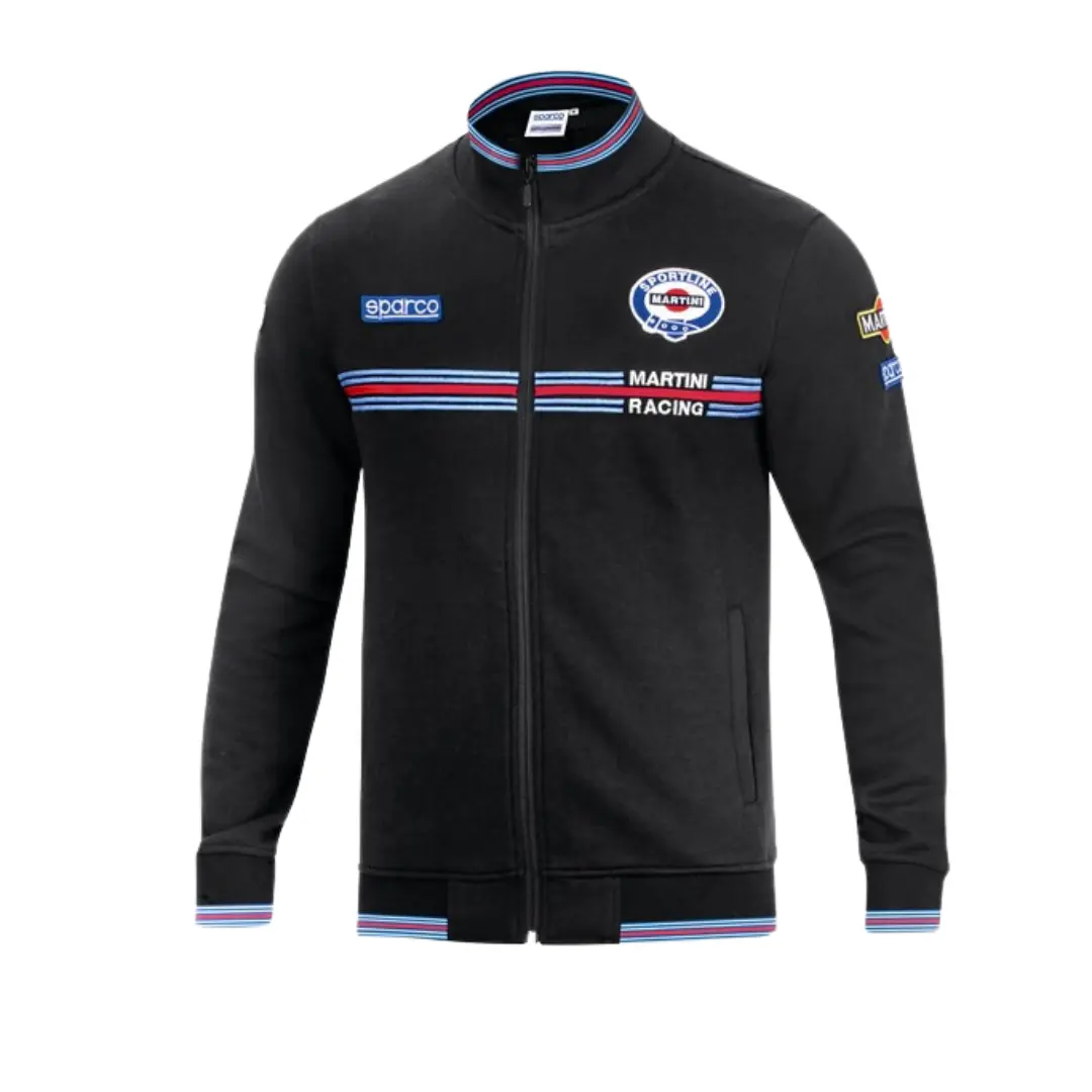 Sudadera Full Zip Martini Racing Negro 1