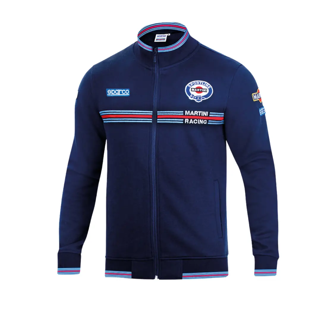 Sudadera Full Zip Martini Racing Azul Marino 1