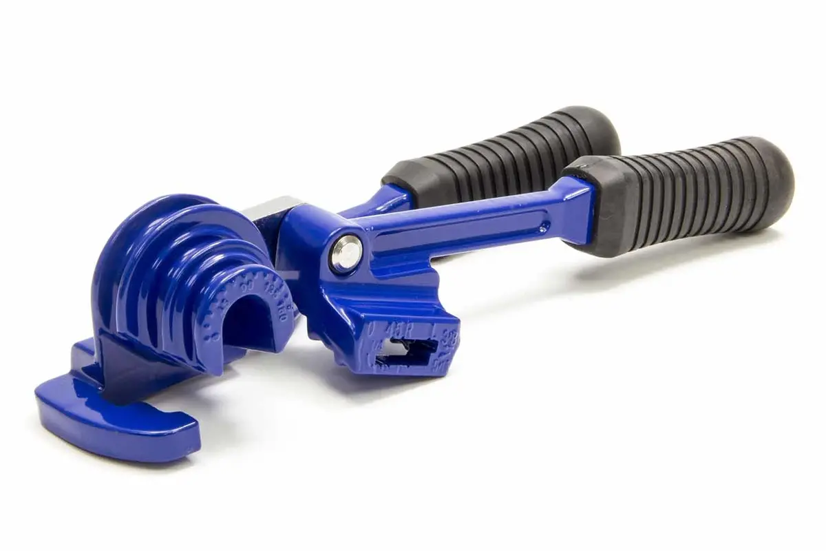 Eastwood Tubing Bender - Hand Held - 3/16 To 3/8 In Shoes - Blue 1