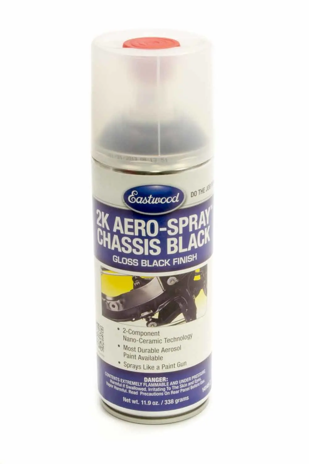 Eastwood 2K Aerospray Chassis Black - Gloss Black - 12 Oz Aerosol 1