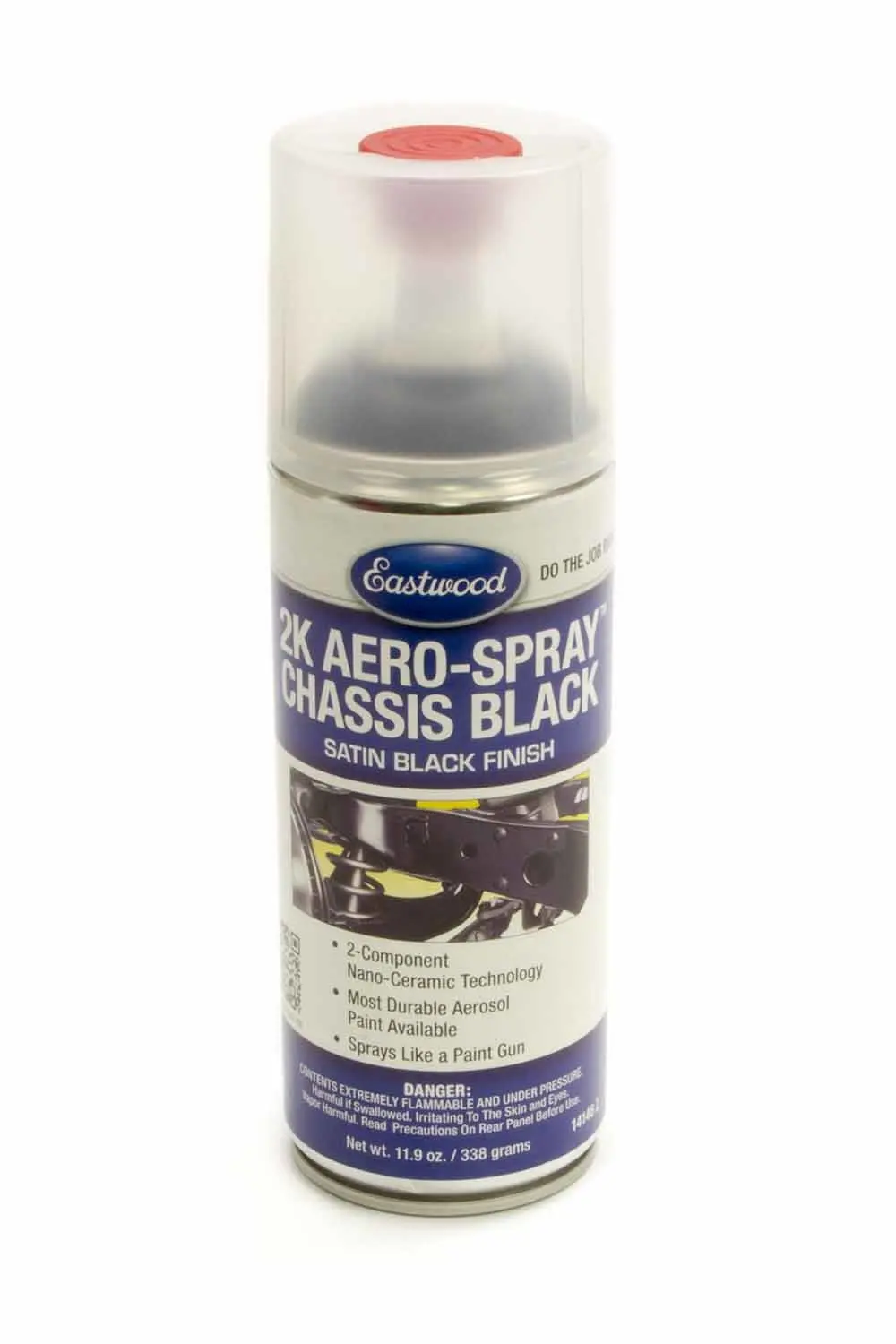 Eastwood 2K Aerospray Chassis Black - Satin Black - 12 Oz Aerosol 1