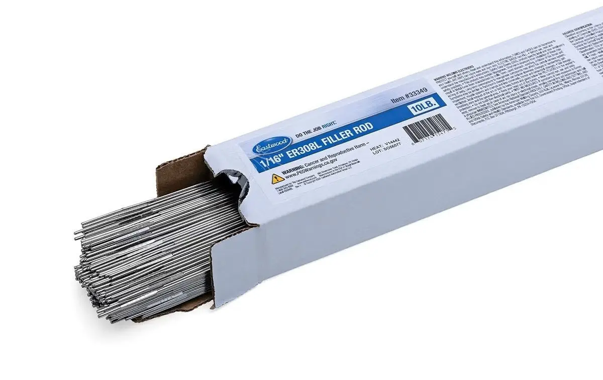 Eastwood Er308l Tig Filler Rod - 0.063 In - 10 Lb Box 1