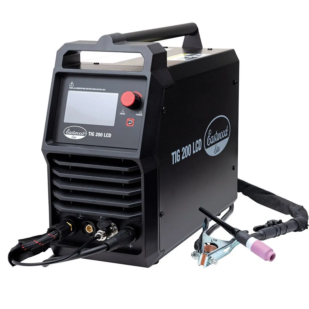 Eastwood 120 / 240 Volt 200 Amp Ac/Dc Elite Tig Welder - 200 Amp Output - Lcd Screen 1