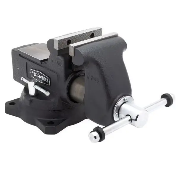 Eastwood Yost Hd-Series Mechanics 4.5 In Vice - Bench Mounted - Iron - Black 1