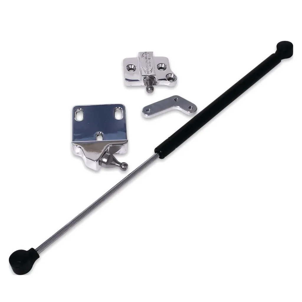 Eddie Motorsports Trunk Strut Kit - Black Gas Strut - Black - Gm F-Body 1970-81 1