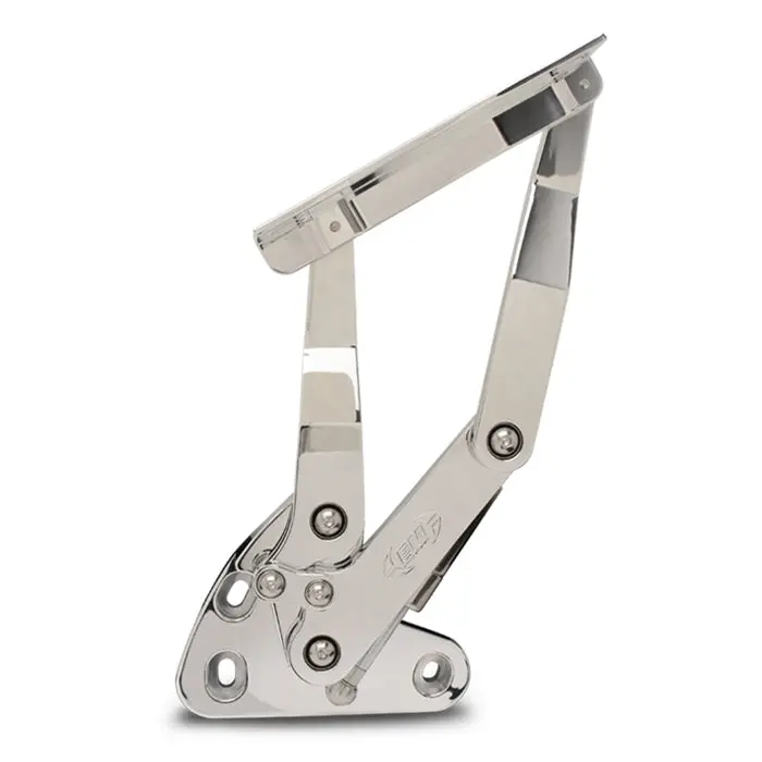 Eddie Motorsports Billet Aluminum Hood Hinge - Black - Gm Fullsize Truck 1967-72 1