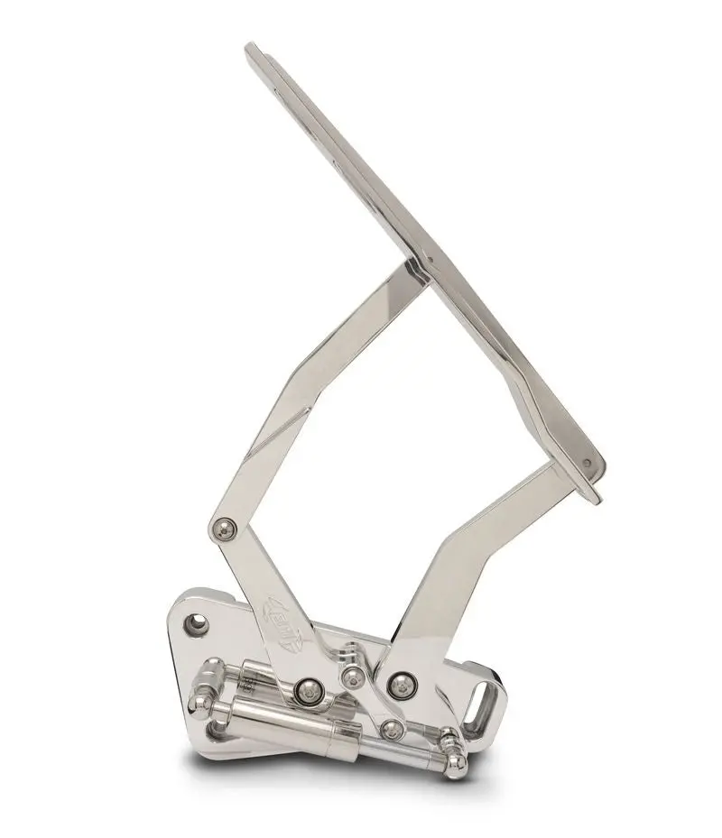 Eddie Motorsports Billet Aluminum Hood Hinge - Polished - Gm Fullsize Truck 1973-80 1