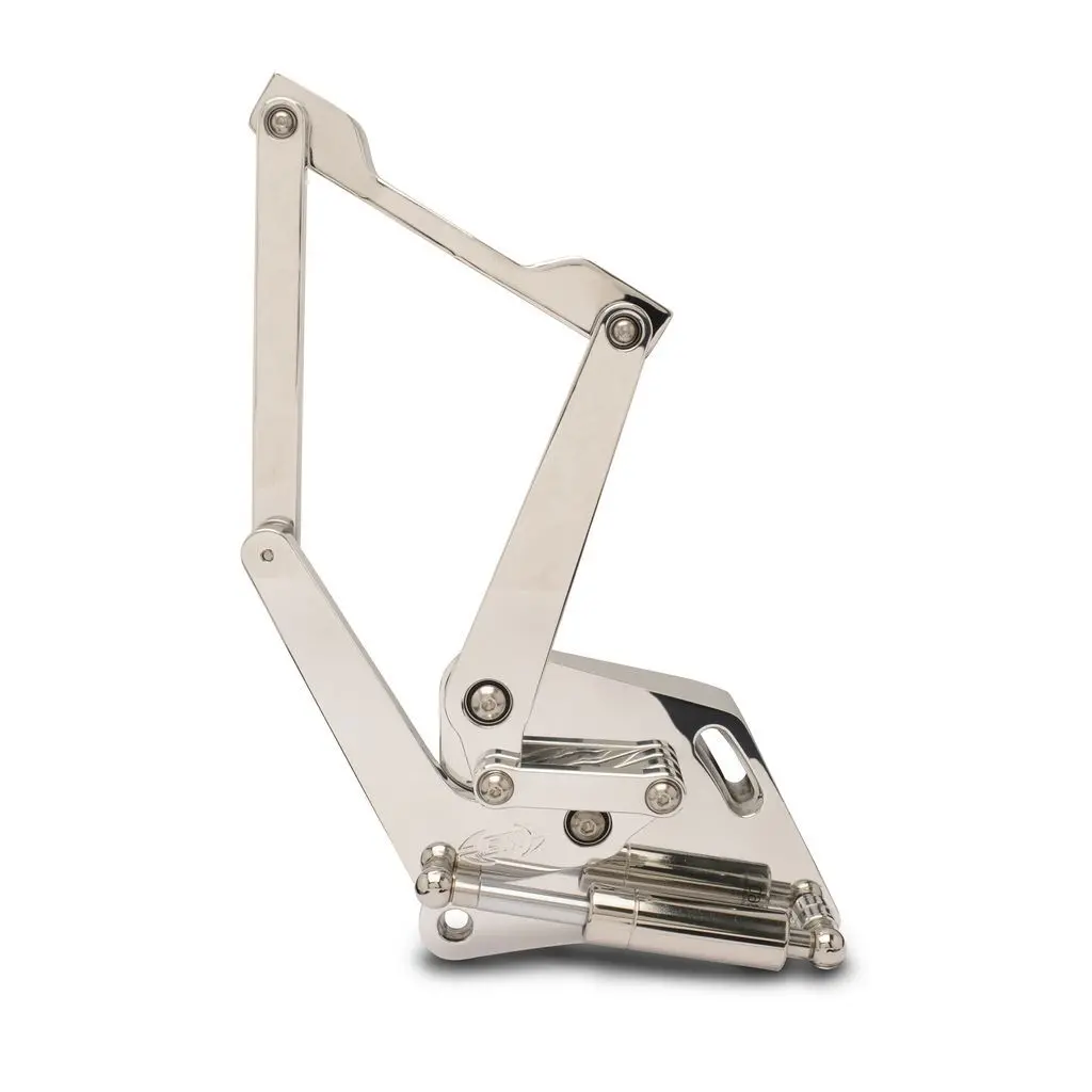 Eddie Motorsports Billet Aluminum Hood Hinge - Polished - Gm Fullsize Truck 1960-66 1